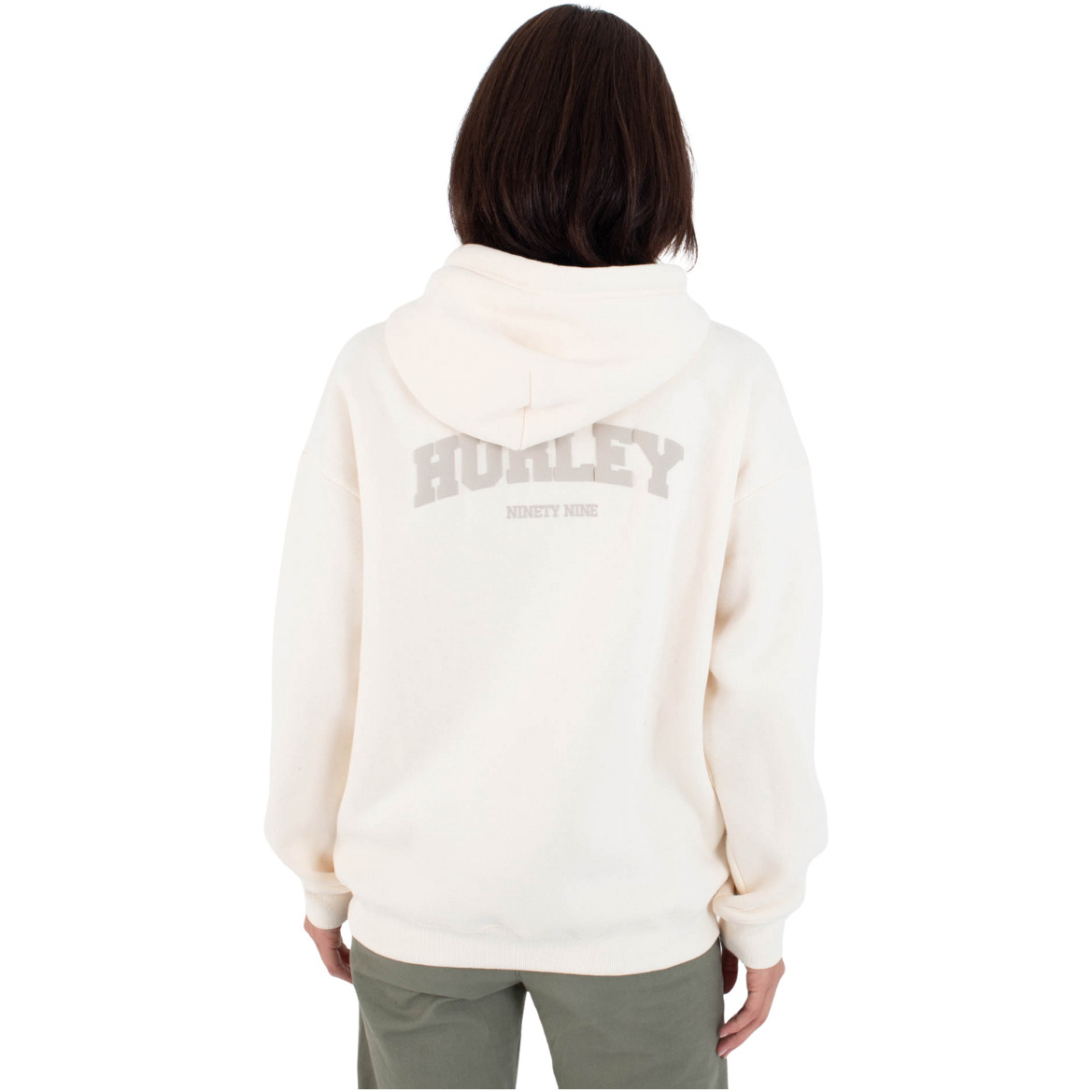 2025 Hurley Frauen Stadium Hoodie WFTEU00019 - Pearl Ivory